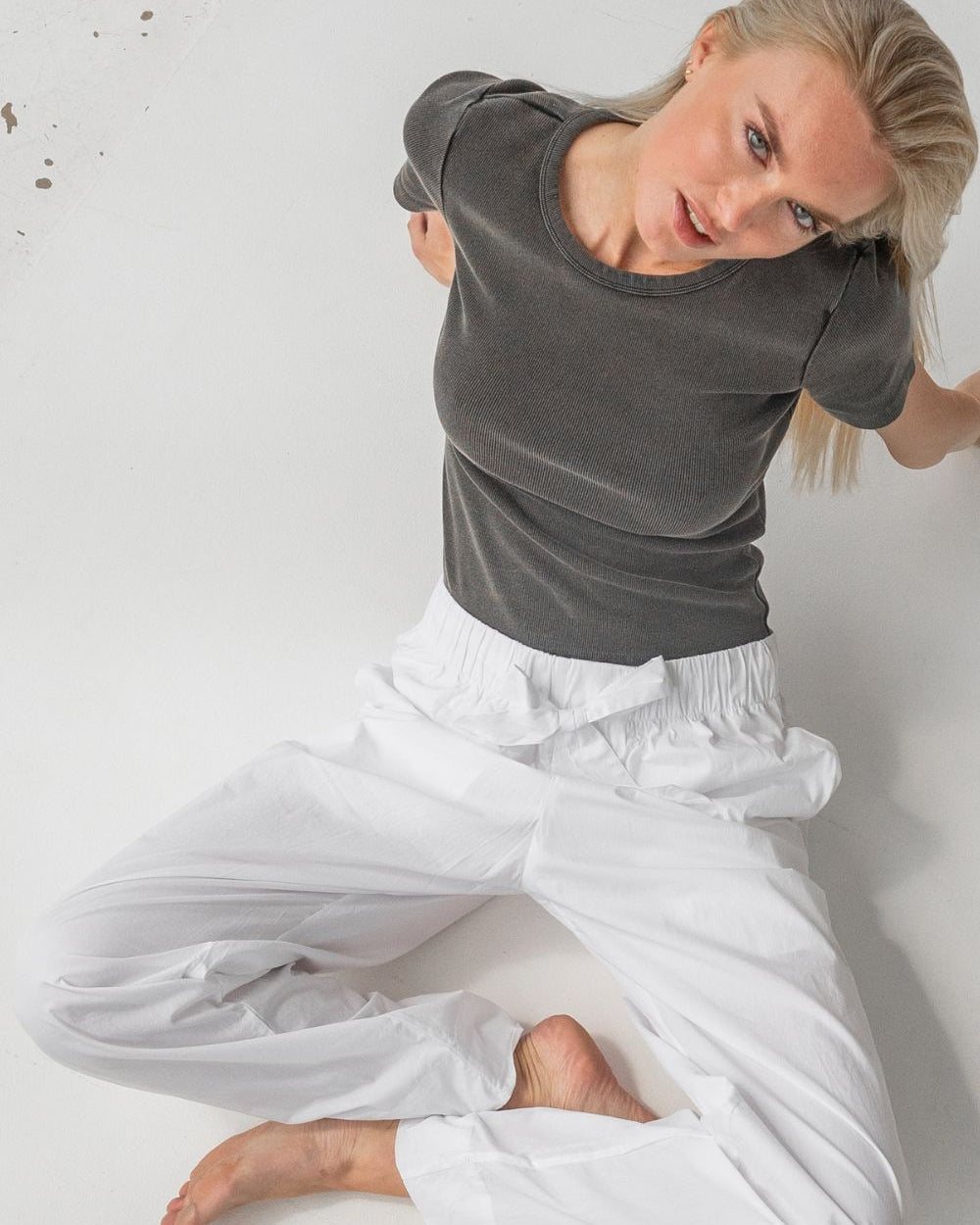 Pyjamas Pants Hvid | Skagen - clothing.dk